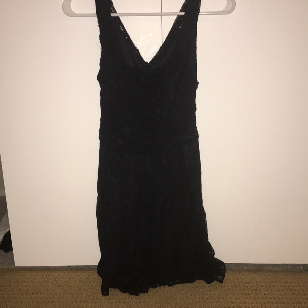 Black Lace Cocktail Dress